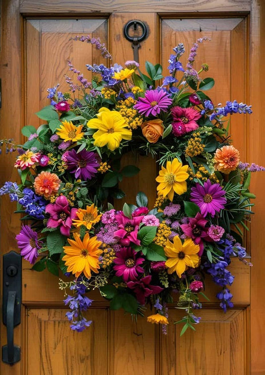 Multicolored Wreath