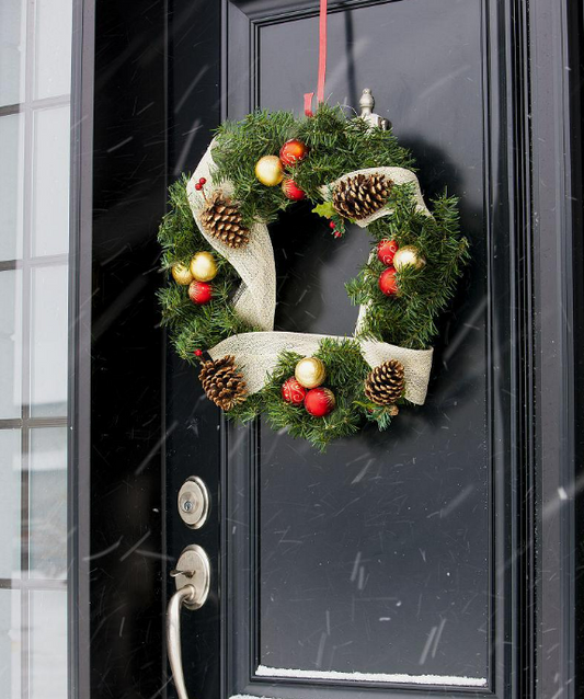 Festive wreath