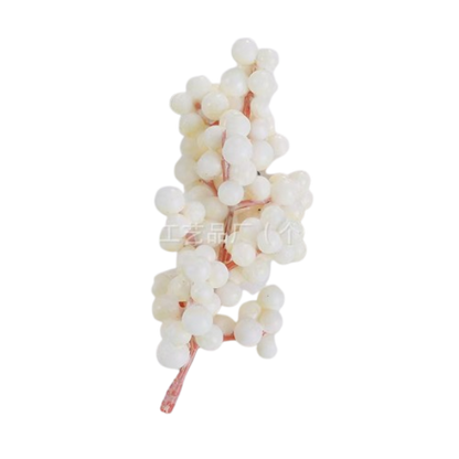 Frosted White Berry Picks for Christmas Wreaths, Garlands & Tree Ornaments