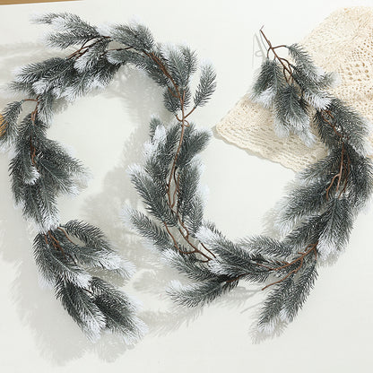 Wholesale Artificial Pine Needle Garland with Pinecones & Red Berries