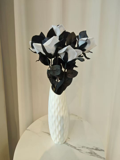 Wholesale Halloween Pumpkin Picks (Customizable Spooky Floral Stems with Black Mesh, OEM/ODM)